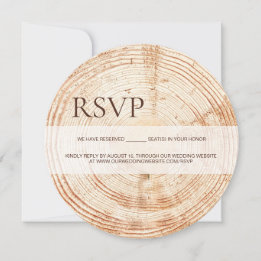 Cartão De Festividades RSVP Russo na rodada de casamento website QR code