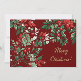 Cartão De Festividades Rua de Natal