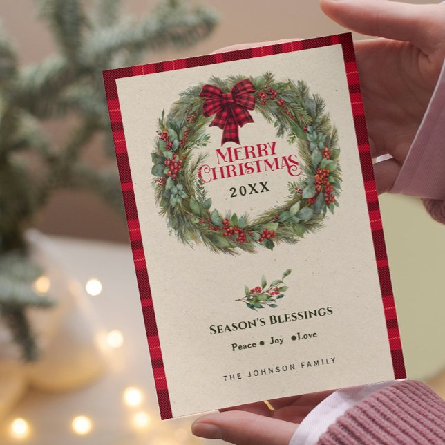 Cartão De Festividades Rua de Natal Russo da Xadrez de Buffalo (Criador carregado)