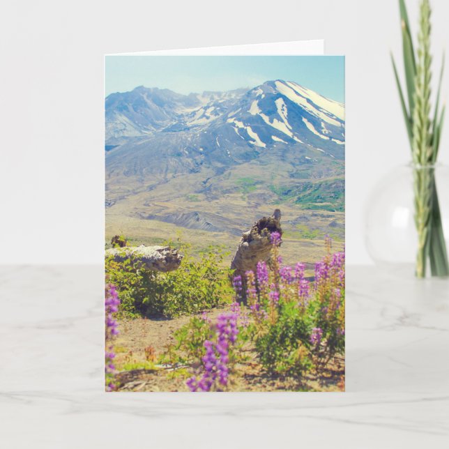 Cartão De Festividades Rua do Monte Helens. (Frente)