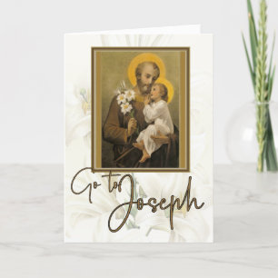 Cartão De Festividades Rua: Joseph Jesus, Papa Religioso Católico Pius IX