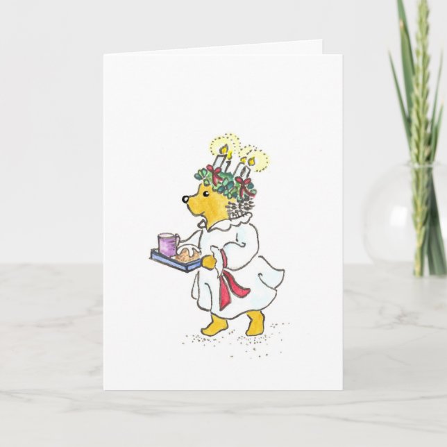 Cartão De Festividades Rua. Lucia Card (Frente)