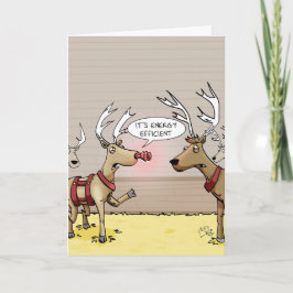 Cartão De Festividades Rudolph