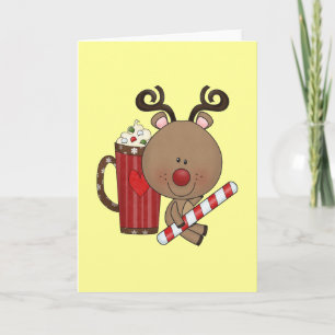 Cartão De Festividades Rudy Reindeer Com Cacau