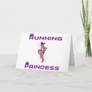Cartão De Festividades RunnerChick Princess