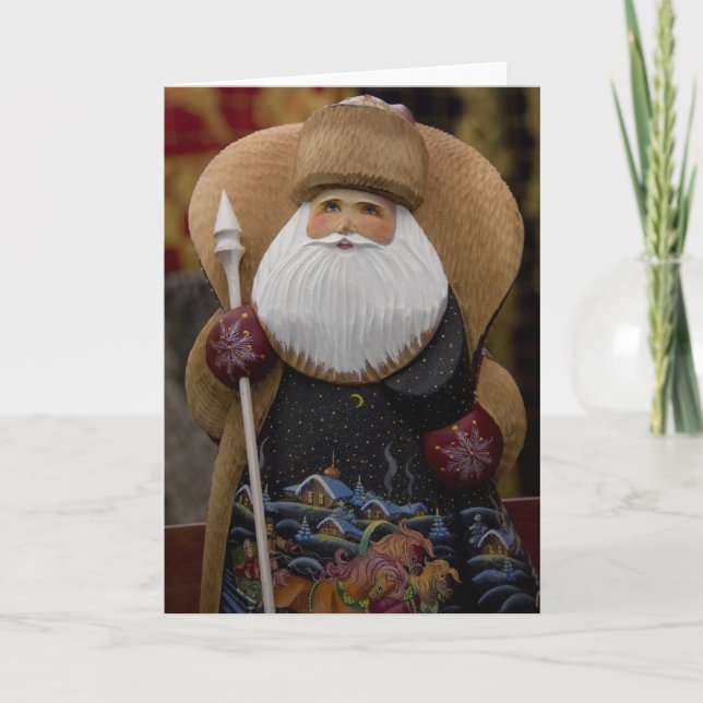 Cartão De Festividades Russia, Golden Ring city of Uglich located on (Frente)