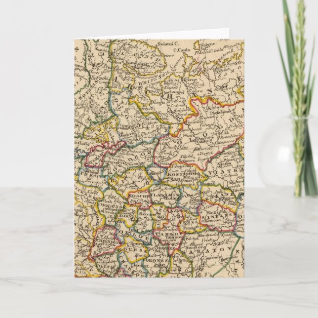 Cartão De Festividades Russia in Europe (Frente)