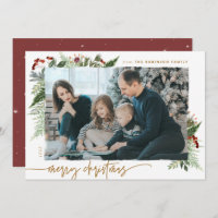 Rustic Boho Greenery Foto do Efeito Pincel Seco Do