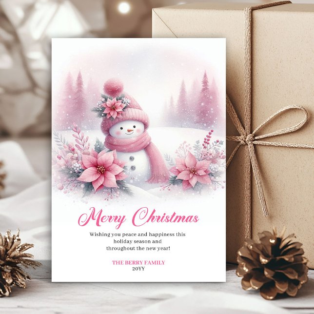 Cartão De Festividades Rustic Snowy Forest Kids Printable Christmas Cards (Rustic Snowy Forest Kids Printable Christmas Greeting Card

)