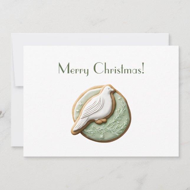 Cartão De Festividades Saber e ver o Senhor é bom | Troca de cookies (Frente)