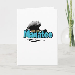 Cartão De Festividades Salve A Placa De Feriado De Manateio