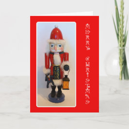 Cartão De Festividades Santa Claus Nutcracker