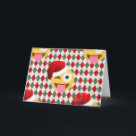 Cartão De Festividades santa claus piscar os olhos emoji<br><div class="desc">natal,  natal emoji,  emoji,  natal,  natal,  natal,  papais noeis,  santa claus,  santa claus emoji,  papais noeis emoji,  piscar os olhos emoji,  emoji,  guinchar emoji,  xmas,  argyle,  xadrez,  verde-rosa,  azul-rosa - "santa claus" "piscar os olhos emoji" "winking emoji""papais noeis emoji" "Papai Noel emoji" "Natal emoji" "xmas emoji" natal xmas emoji</div>