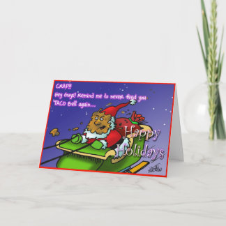 Cartão De Festividades santa crap 3