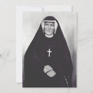 Cartão De Festividades Santa Faustina Kowalska