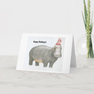 Cartão De Festividades Santa Hippo