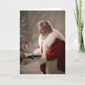 Cartão De Festividades Santa Knows The Reason Card