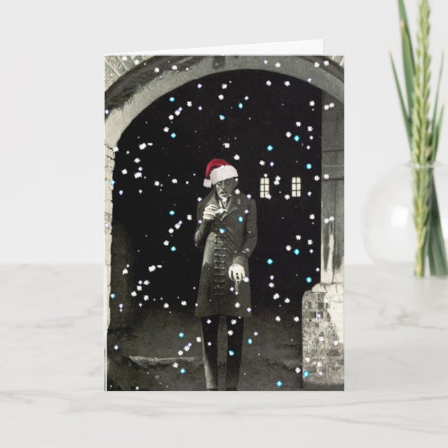 Cartão De Festividades Santa Orlok (Frente)