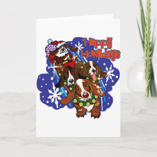 Cartão De Festividades Santa Paws 2008