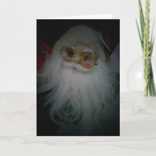 CARTÃO DE FESTIVIDADES SANTA SAYS MERRY CHRISTMAS