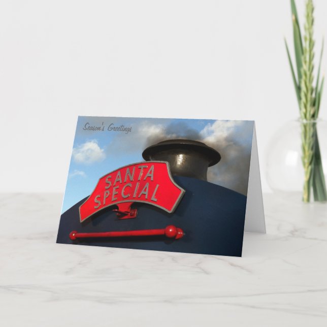Cartão De Festividades Santa Special Christmas Card (Frente)
