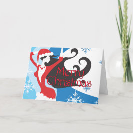 Cartão De Festividades Santa's Helper - Merry Christmas