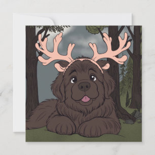 Cartão De Festividades Santas Little Helper