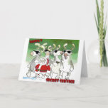 Cartão De Festividades Santa's Secret Service<br><div class="desc">Santa's Secret Service</div>