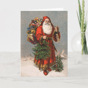 Cartão De Festividades Santo Nick