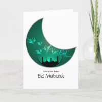Saudação à Foto da Família Eid Mubarak