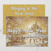 Saudação cor dourada 