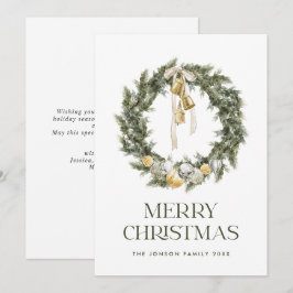 Cartão De Festividades Saudação da Terra de Natal da Boêmia Elegante