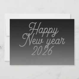 Cartão De Festividades Saudação de ano novo calma