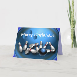 Cartão De Festividades Saudação de Boliche Personalizada