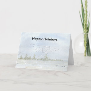 Cartão De Festividades Saudação de Feliz Natal