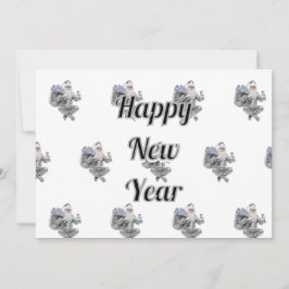 Cartão De Festividades Saudação de feriado com seu amigo 