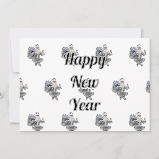 Cartão De Festividades Saudação de feriado com seu amigo  (Frente)