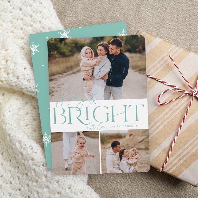 Cartão De Festividades Saudação Festiva | Feliz e Brilho 3 Foto (Criador carregado)