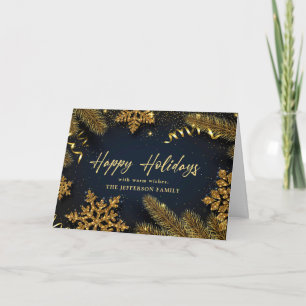 Cartão De Festividades Saudação Russa do Pinheiro de Natal