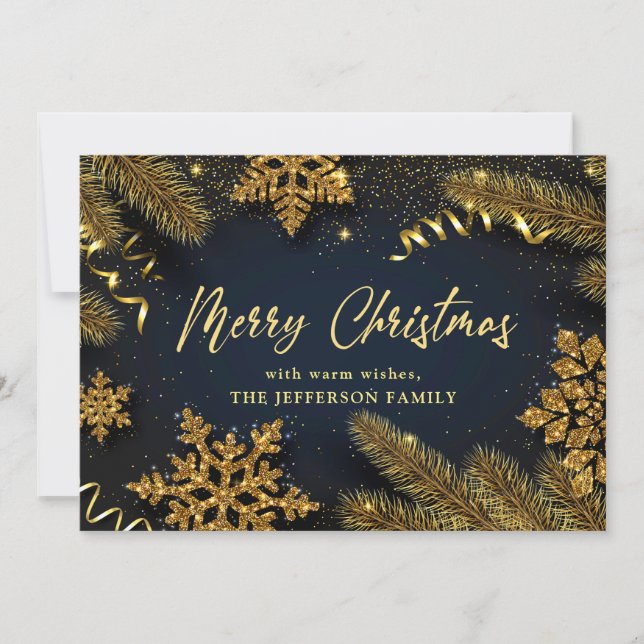 Cartão De Festividades Saudação Russa do Pinheiro de Natal (Frente)