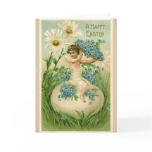 Saudações antigas de Páscoa Vintage