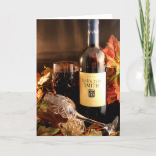 Cartão De Festividades Saudações da Estação