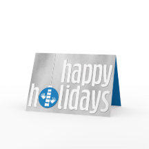 Saudações da Estação Moderna Silver Blue Chiroprac