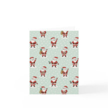 Saudações de Férias do Papai Noel Nevado