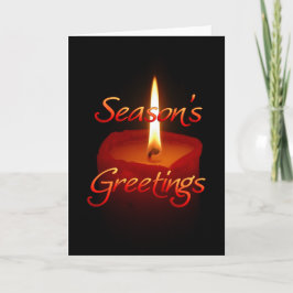 Cartão De Festividades Saudações de Fim de Ano