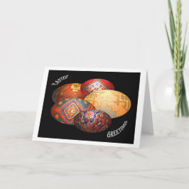 Cartão De Festividades Saudações de páscoa