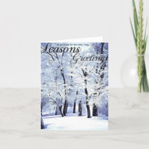 Saudações de Temporada de Inverno