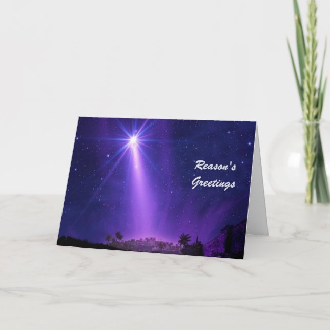 Cartão De Festividades Saudações do Motivo (Frente)