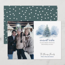 Saudações Mais Quentes Árvore Sempre Verde Coberta