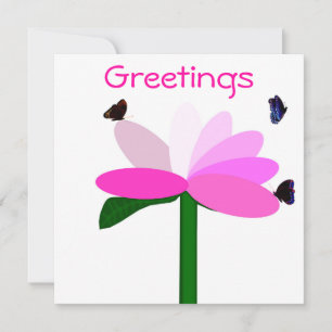 Cartão De Festividades Saudações Notecard